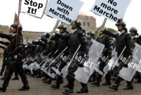 polis march