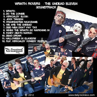 Wraith Rovers back cover